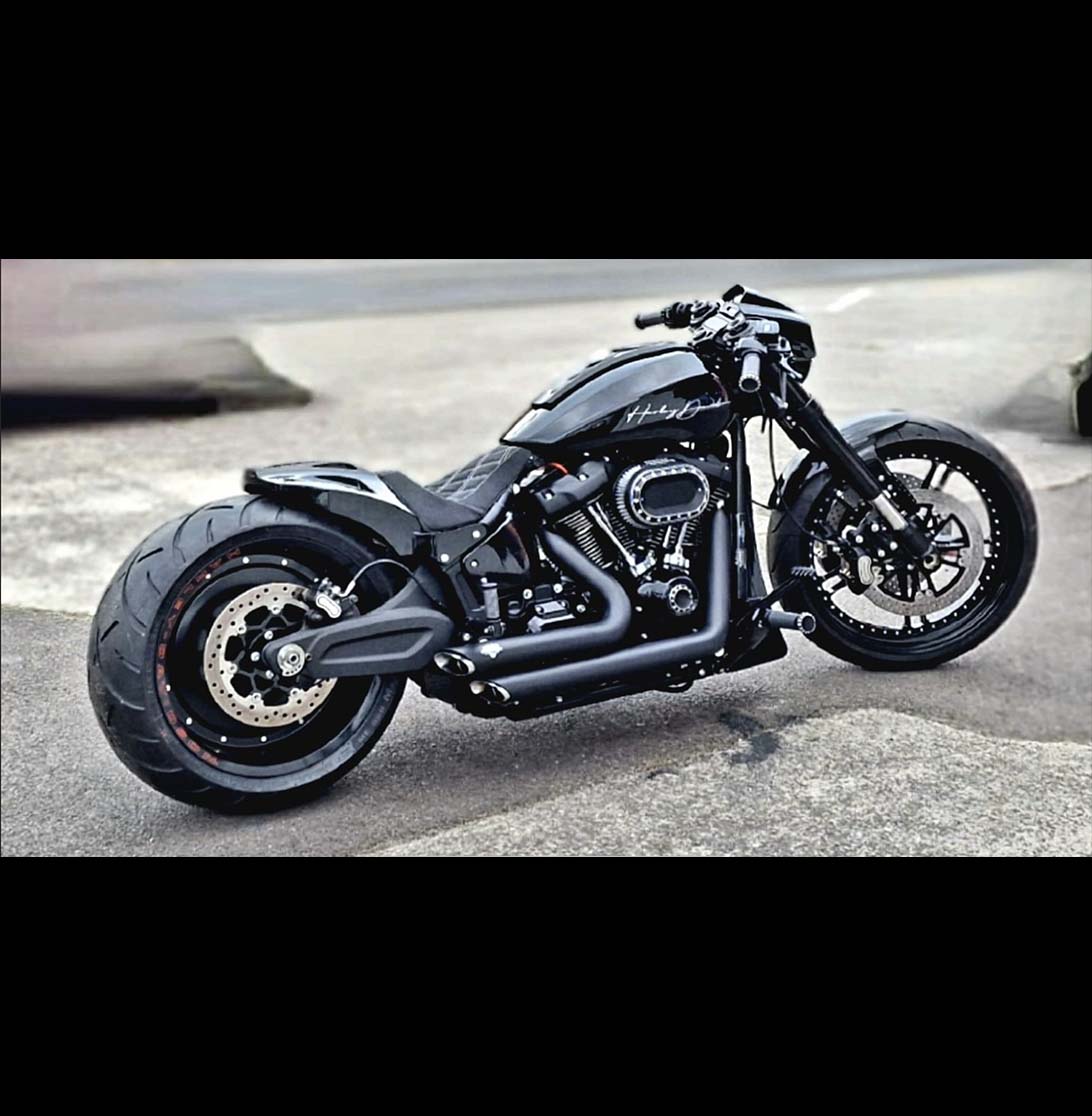 Moto Harley Davidson softail 114