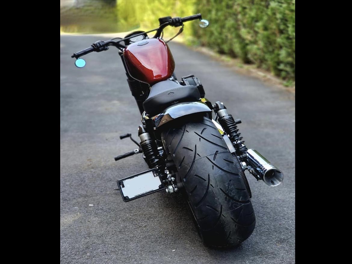 Moto Harley Davidson sporster demon