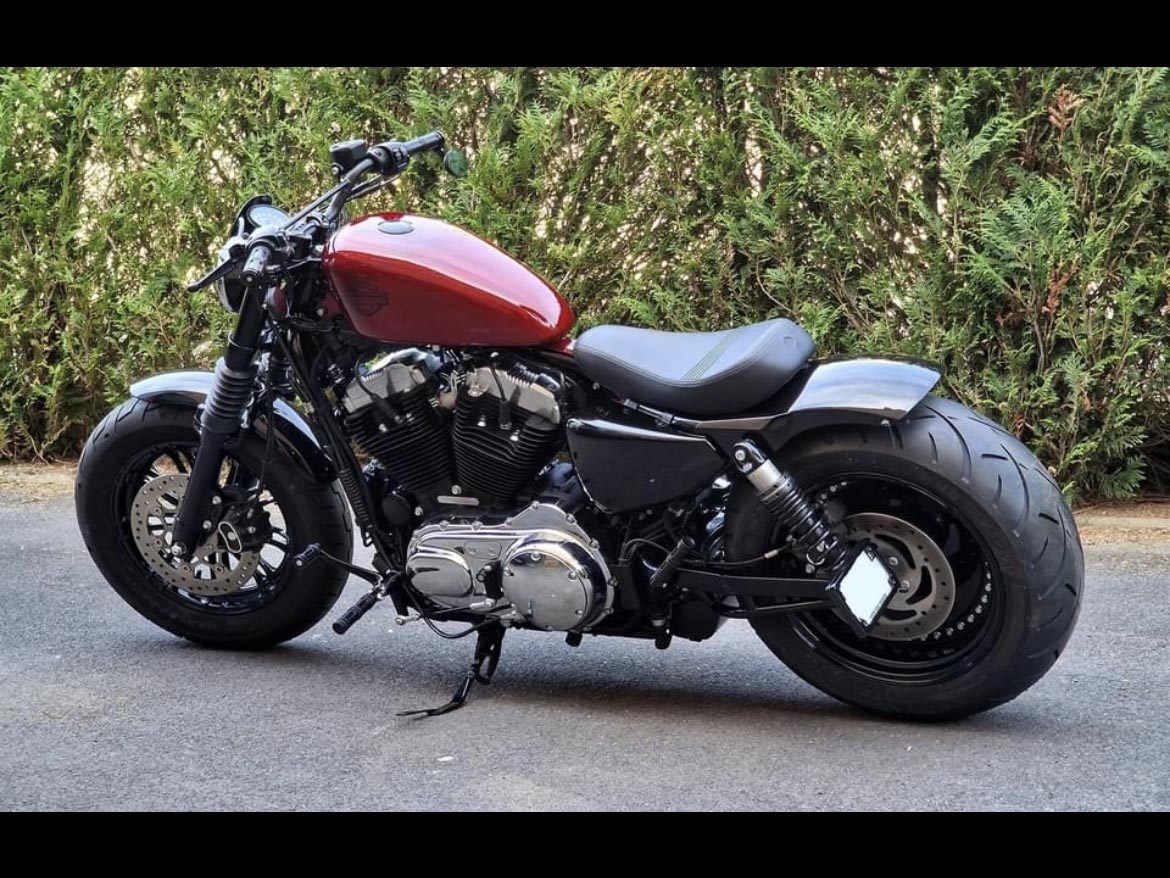 Moto Harley Davidson sporster demon